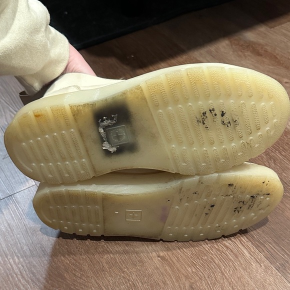 Dr. Martens Talib Boots Soft Leather Beige - Picture 4 of 5